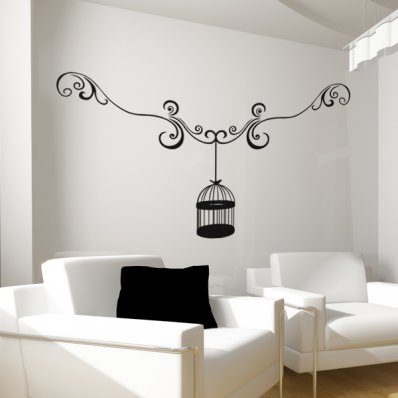 Cage Wall Stickers