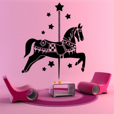 Carousel Wall Stickers