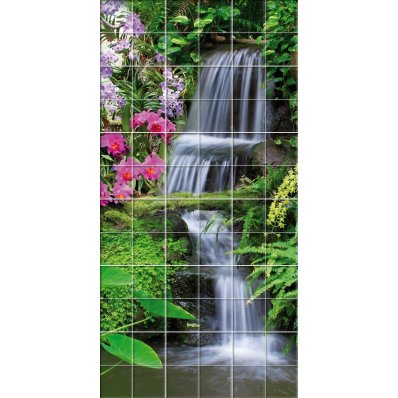 Cascading - Tiles Wall Stickers