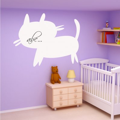 Cat - Whiteboard Wall Stickers