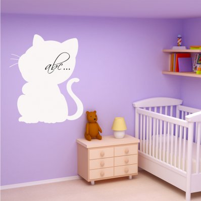 Cat - Whiteboard Wall Stickers