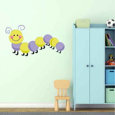 Caterpillar Wall Stickers