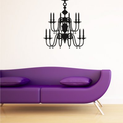 Chandelier Wall Stickers