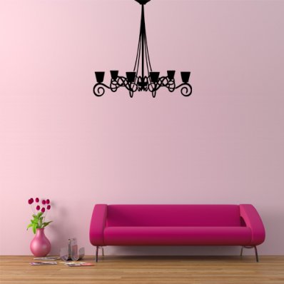 Chandelier Wall Stickers