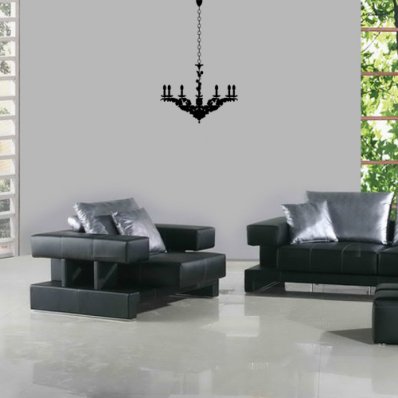 Chandelier Wall Stickers