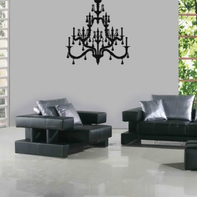 Chandelier Wall Stickers