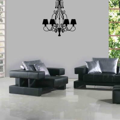 Chandelier Wall Stickers