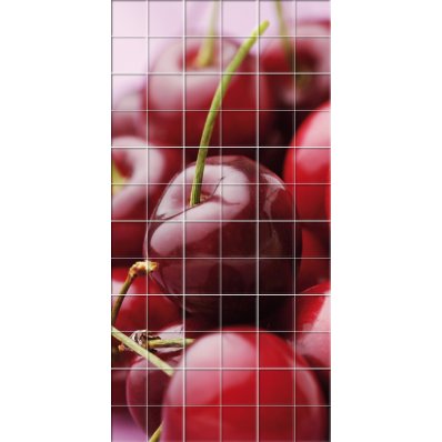 Cherry - Tiles Wall Stickers