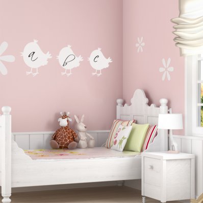 Chick - Whiteboard Wall Stickers