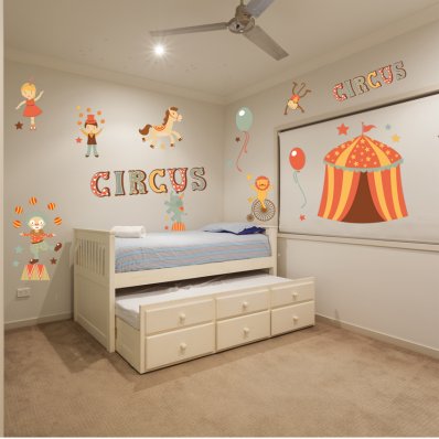 Circus Set Wall Stickers