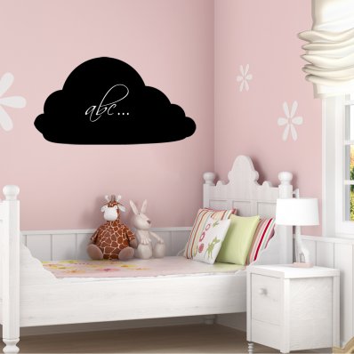 Cloud - Chalkboard / Blackboard Wall Stickers