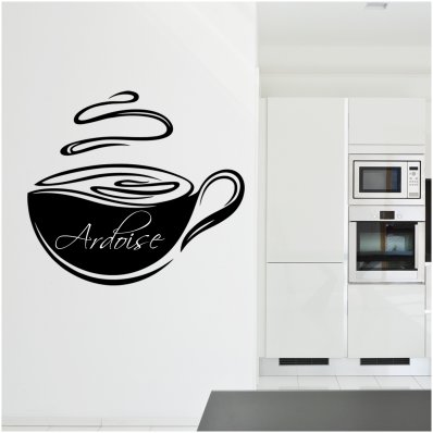 Coffee Cup - Chalkboard / Blackboard Wall Stickers