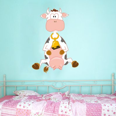 Cow Wall Stickers