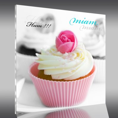 Cuadro metacrilato Cupcake