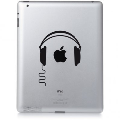 Dj - Decal Sticker for Ipad 2