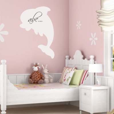 Dolphin - Whiteboard Wall Stickers