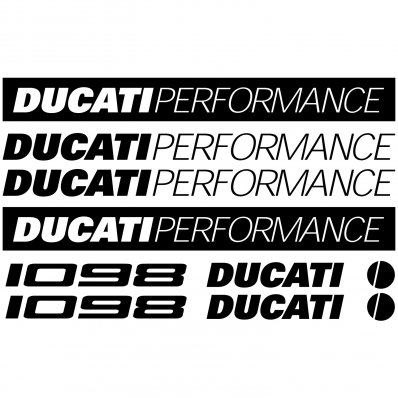 Ducati 1098 Decal Stickers kit