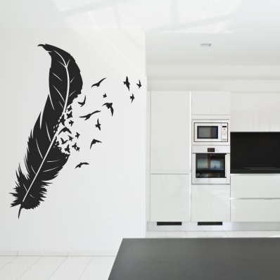 Feather Wall Stickers