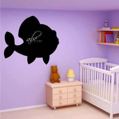 Fish - Chalkboard / Blackboard Wall Stickers