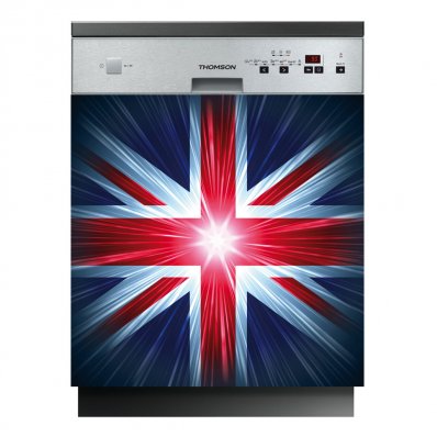 Flag United Kingdom - Dishwasher Cover Panels