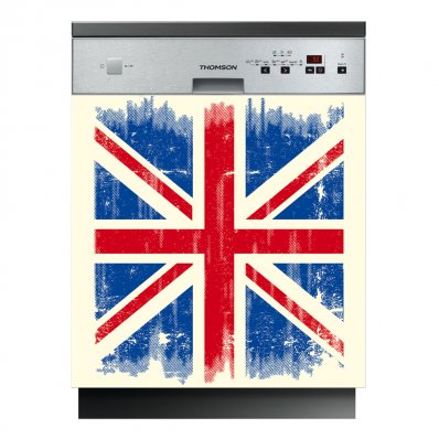 Flag United Kingdom - Dishwasher Cover Panels