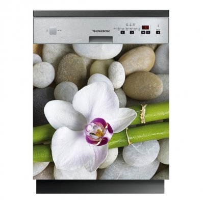 Flower Pebble - Dishwasher Cover Panels