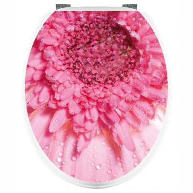 Flower - Toilet Seat Decal Sticker