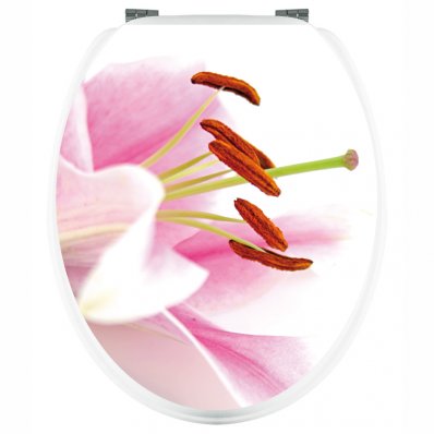 Flower - Toilet Seat Decal Sticker