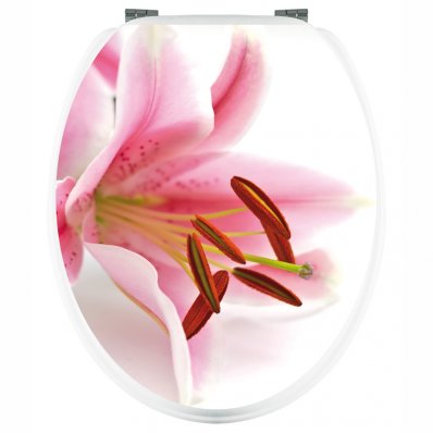 Flower - Toilet Seat Decal Sticker