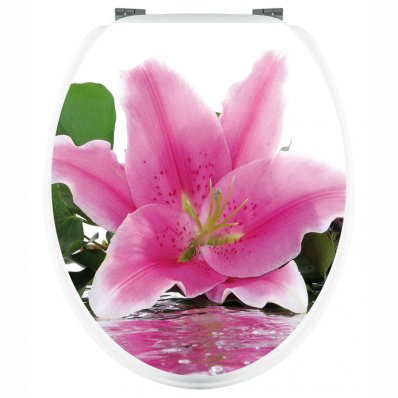 Flower - Toilet Seat Decal Sticker