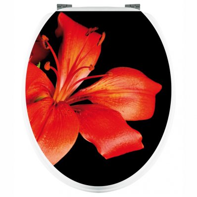 Flower - Toilet Seat Decal Sticker