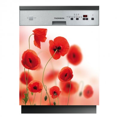 Flowers - Dishwasher Cover Panels