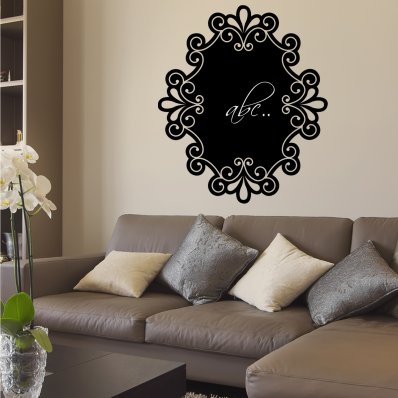 Frame - Chalkboard / Blackboard Wall Stickers