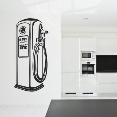 Gas Pump Wall Stickers