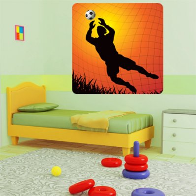 Goalkeeper Wall Stickers