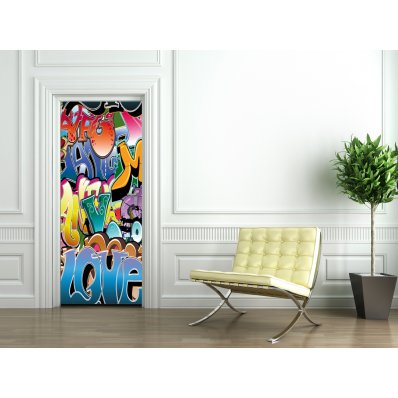 Graffiti Door Stickers