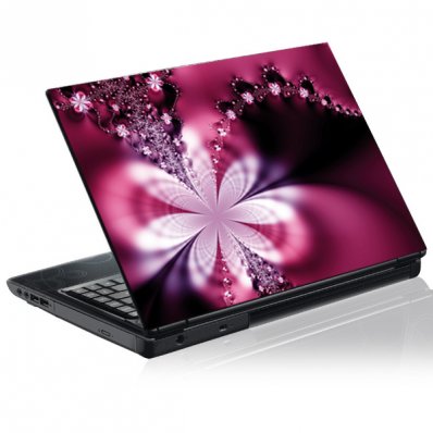 Graphic flower Laptop Skins