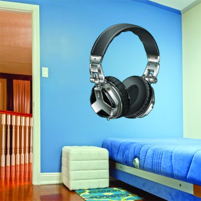 Headphones Wall Stickers