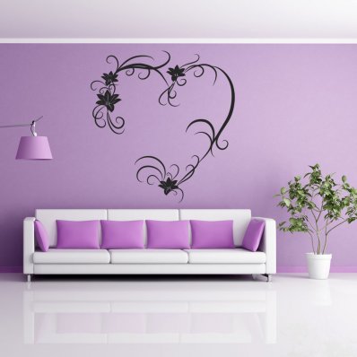 Heart Wall Stickers