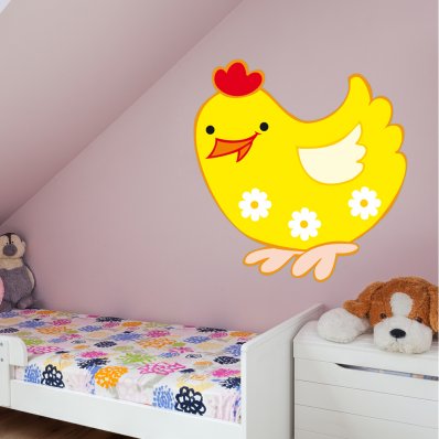 hen Wall Stickers