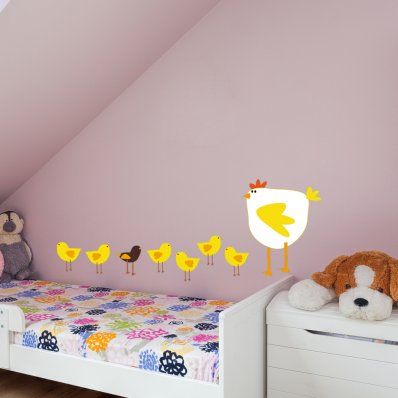 hen Wall Stickers