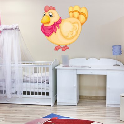 hen Wall Stickers