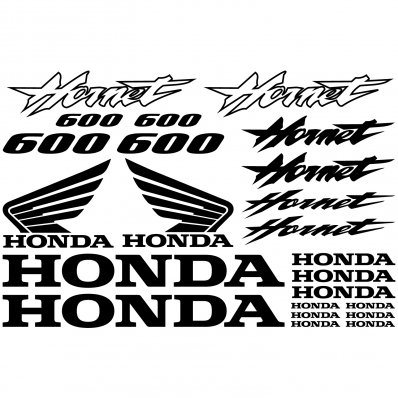Honda Hornet 600 Aufkleber-Set