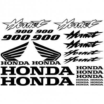 Honda Hornet 900 Decal Stickers kit