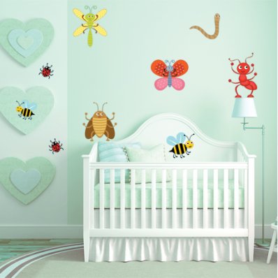 insect Set Wall Stickers