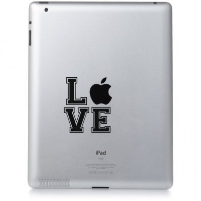 iPad 2 Aufkleber Liebe