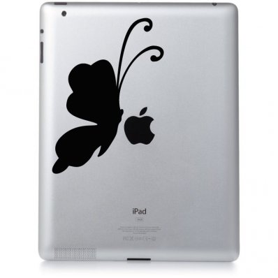 iPad 2 Aufkleber Schmetterling