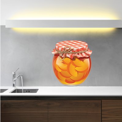 Jam Jar Wall Stickers