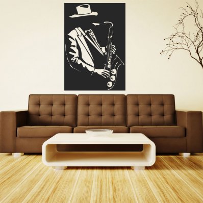 Jazzman Wall Stickers