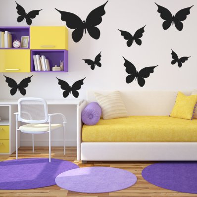 Stickers papillon 